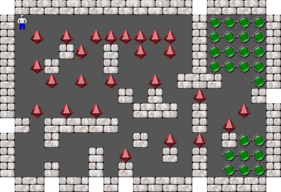 Sokoban Attrition 3 level 12